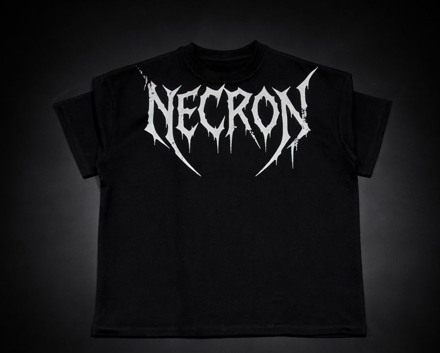 Ainime character oversize t shirt black addition